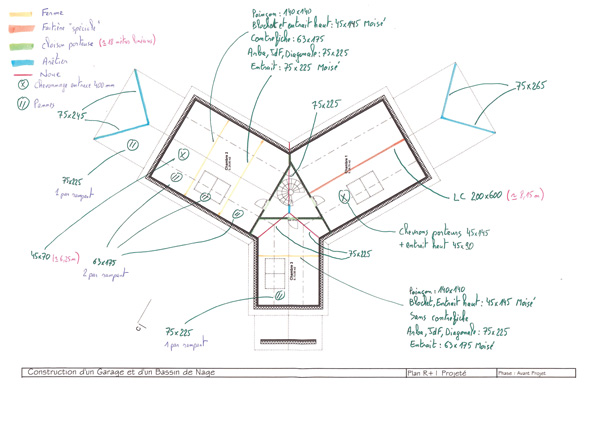 Extrait prédimensionnement d'une maison individuelle